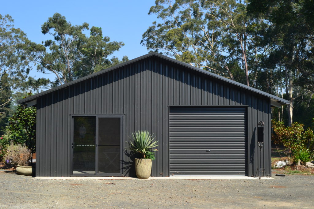Steel Sheds Have Many Uses and a Temporary Dwelling is One of Them